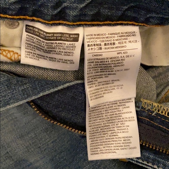 Levi Strauss 508 Distressed Jeans - Picture 4 of 6